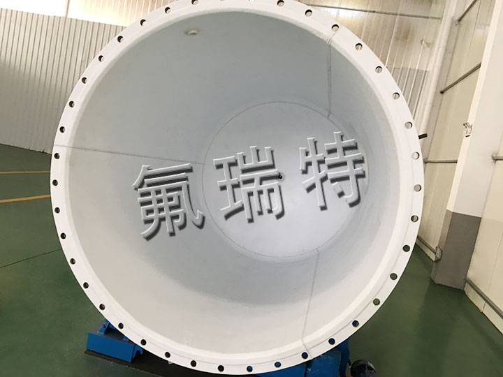 10m³電子級襯四氟反應釜設備